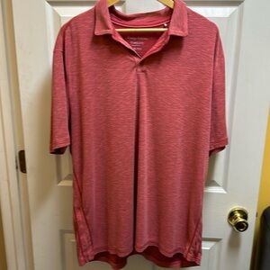 Tommy Bahama light red polo
